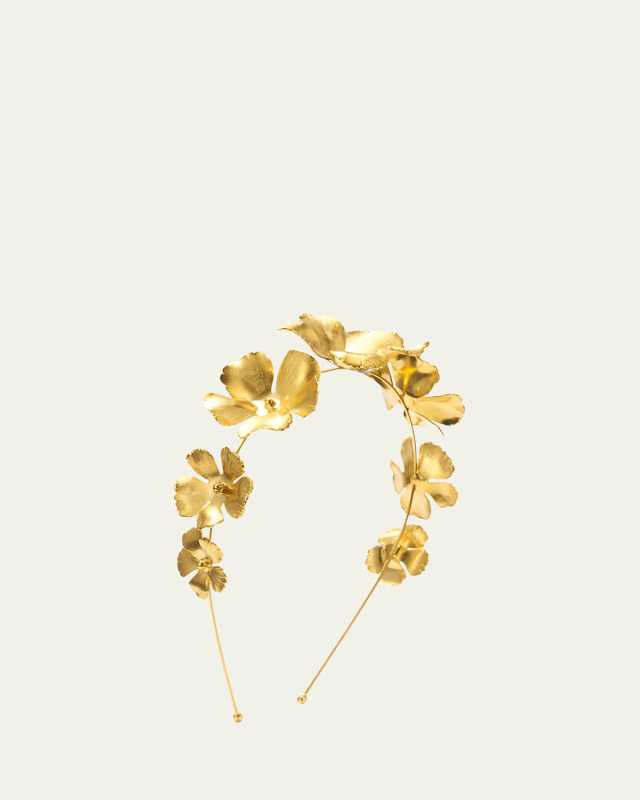 Eden Floral Stainless Steel Headband